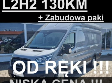 Ford Transit L2H2 130KM Super Niska Cena Zabudowa Paki !-1
