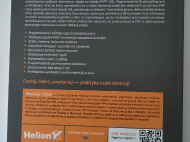  PHP7 i SQL. Programowanie dla początkujących w 40 lekcjach - Helion-2