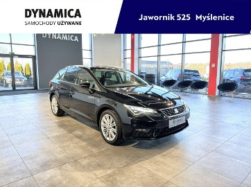 SEAT Leon III ST Xcellence 1.4TSI 125KM M6 2017 r., salon PL, przebieg 134tys.km
