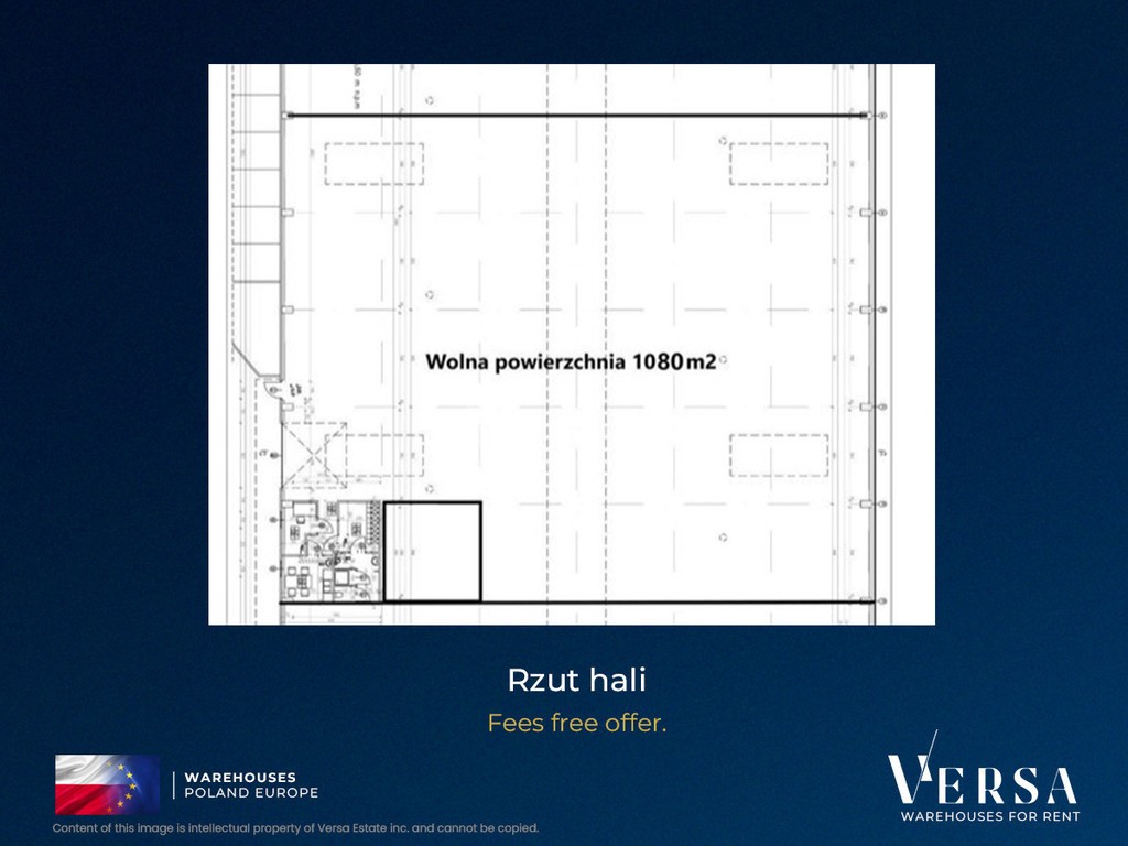 Do wynajęcia magazyn z biurami – pohled 4