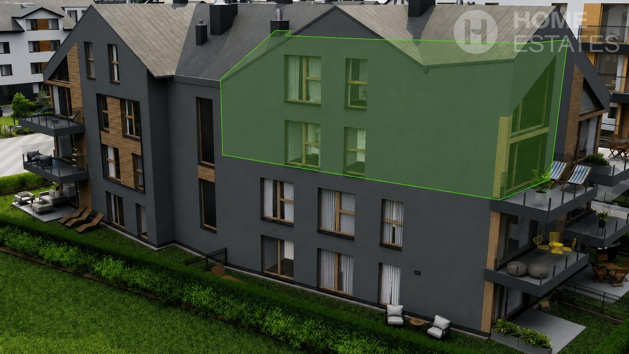 Dwa pokoje | 60,19 m² | antresola 35,83 m² | Bronowice | Bez PCC
