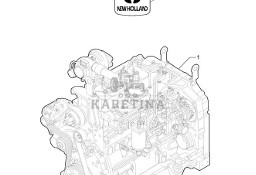 New Holland T6010 Reman-long block long block - nef - tier 3 73329247