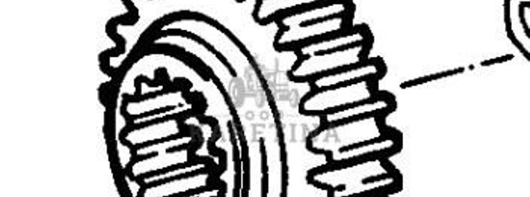 Fendt Favorit 514 Koło Zębate Walcowe 28* CZĘŚCI 514100380020-1