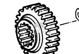 Fendt Favorit 514 Koło Zębate Walcowe 28* CZĘŚCI 514100380020