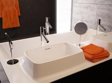 Umywalki na wymiar Blaty łazienkowe. Producent umywalek z Corianu, kompozytów solid surface, betonu architektonicznego itp-1