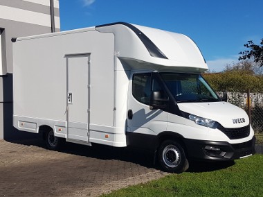 KONTENER NISKOPODŁOGOWY 4,43x2,23x2,42 SKLEP BAR FOODTRUCK KAMPER-1