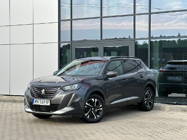 Peugeot 2008 Salon PL, 2 kpl.opon, Półskóra, Climatronic, Tempomat, LED, GWARANCJ-1