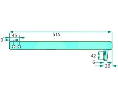 VF166227.49.86  VF166227.49.94Vicon Deutz Fahr Taarup Kubota podpora łożyska-2