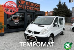 Renault Trafic Brygadówka, 6-Osobowy, Klimatyzacja, Tempomat, HAK, El. Szyby/Luster