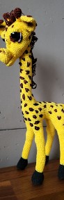 Maskotka żyrafa na szydełku-3