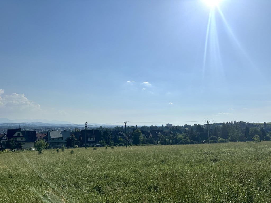 8 lub 15 ar budowlane z widokiem na Tatry – ul. Widok (Kokoszków) - Widok 2