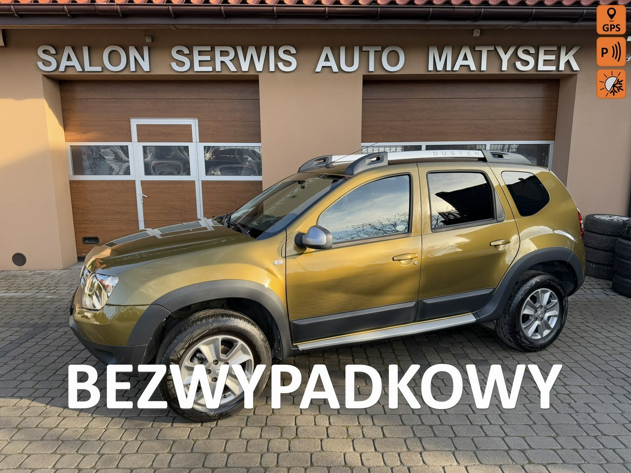 Dacia Duster I 1,6 115KM Klimatyzacja Nawigacja Koła lato+zima