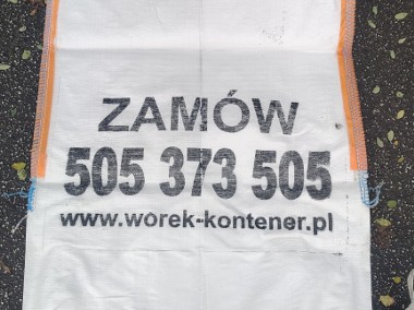 Odbiór Wywóz gruzu W big bag 1m3 Worek-kontener Truck-Strefa Do. Z o.o. Chorzów -1