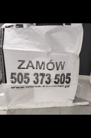 Odbiór Wywóz gruzu W big bag 1m3 Worek-kontener Truck-Strefa Do. Z o.o. Chorzów -2