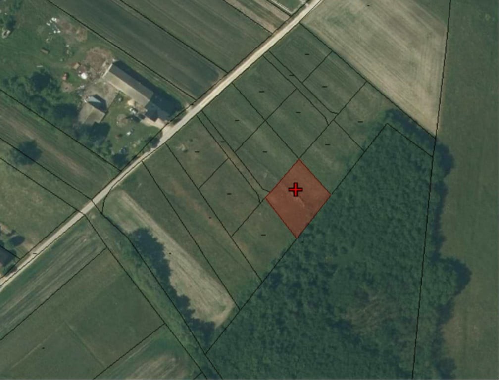 Działka budowlana 779 m² Strożyska Gm. Nowy Korczyn - Widok 3