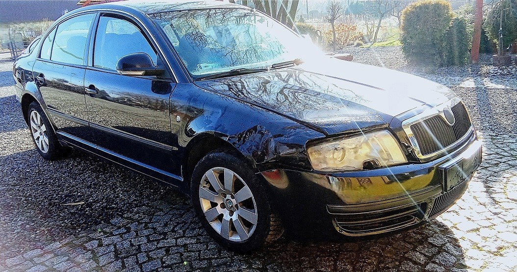 Skoda Superb I 2007 ROK 1.9 TDI Uszkodz. SILNIK 1.9 TDI