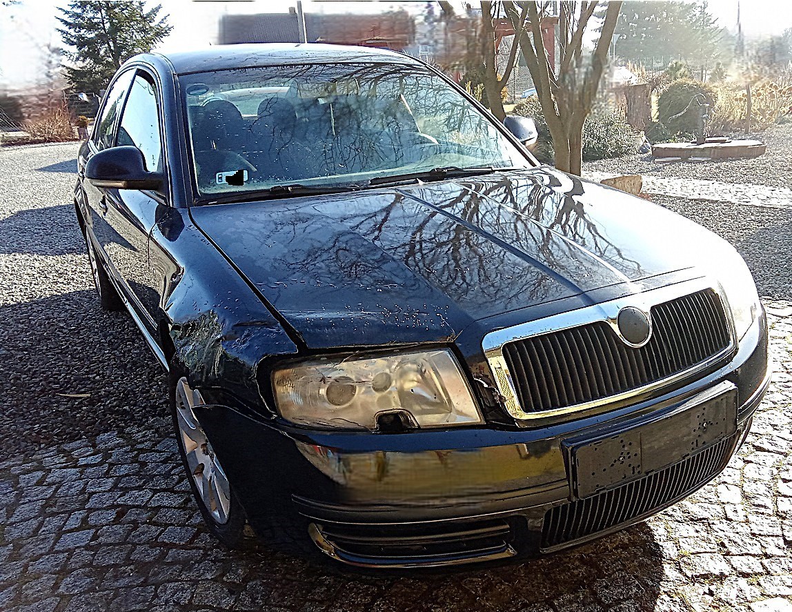 Skoda Superb I 2007 ROK 1.9 TDI Uszkodz. SILNIK 1.9 TDI