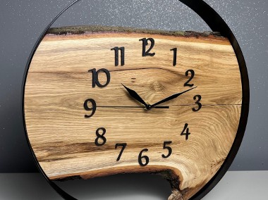 Zegar drewniany na ścianę | 100% personalizacja | różne średnice | CUDA Z DREWNA-1