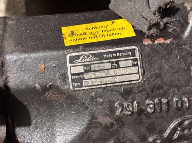 Linde HMF 155-02 Massey Ferguson Pompa Hydrauliczna Hydromotor 155-02 2943110104-2
