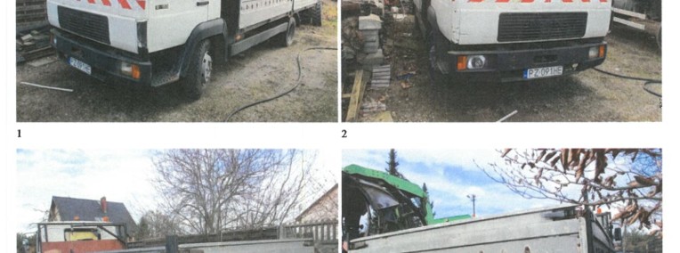 Syndyk sprzeda 1/2 udziału w pojeździe MAN L2000-1