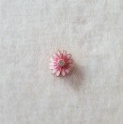 Nowy bead zawieszka koralik charms do bransoletki modułowej kwiat stokrotka