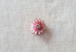 Nowy bead zawieszka koralik charms do bransoletki modułowej kwiat stokrotka