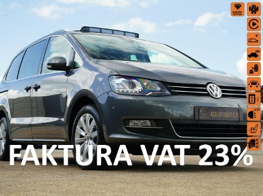 Volkswagen Sharan II HIGHLINE panorama BI-XENONY nawi SAM PARKUJE el.drzwi ACC 7 osob BLI-1