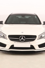 Mercedes-Benz Klasa CLA , Salon Polska, Skóra, Navi, Xenon, Bi-Xenon, Klima,-2