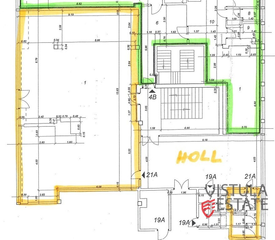 Duży lokal usługowy 152,5 m² | Bronowice - Więcej