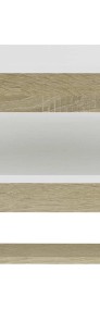 vidaXL Stolik kawowy, biały i dąb sonoma, 110x55x42 cm, płyta wiórowa800545-4