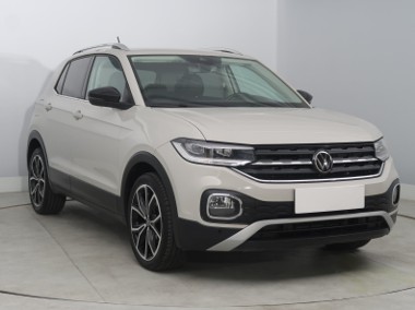 Volkswagen T-Cross , Salon Polska, Serwis ASO, Skóra, Klimatronic, Tempomat,-1