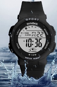 Zegarek damski męski elektroniczny Synoke sportowy cyfrowy LED alarm stoper-2
