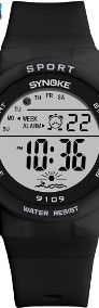 Zegarek damski męski elektroniczny Synoke sportowy cyfrowy LED alarm stoper-4