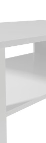 vidaXL Stolik kawowy, 100x59x42 cm, płyta wiórowa, biały244857-4
