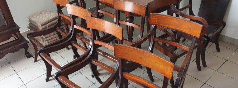 Krzesła antyk do renowacji - 10 sztuk-1