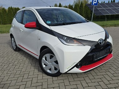 Toyota Aygo II 1,0Benz Serwis.Klimatronic.Tempomat.El.szyby.Centralka.OKAZJA-1