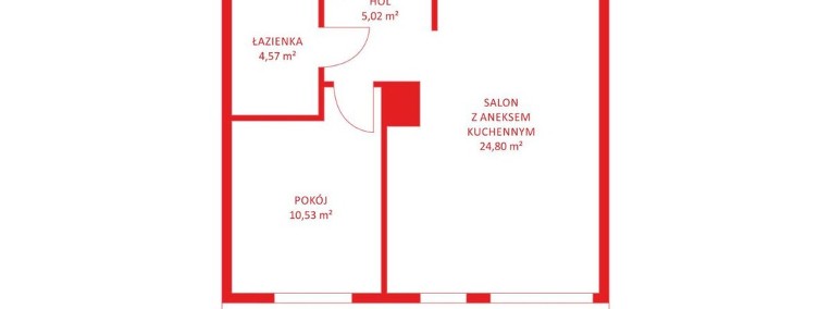 Mieszkanie, sprzedaż, 44.92, Gdańsk, Piecki-Migowo-1