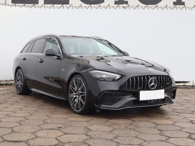 Mercedes-Benz Klasa C W205 , Serwis ASO, Automat, Skóra, Navi, Klimatronic, Tempomat,-1