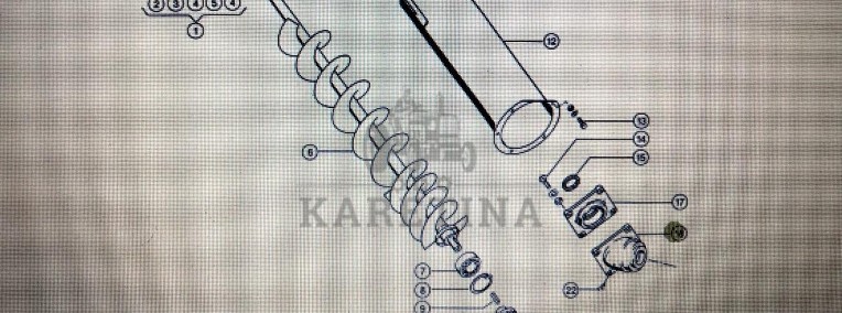 Obudowa Claas Mega 370-340 Nr kat. 000 605 164 3 Nr kat. 000 605 164 3-1