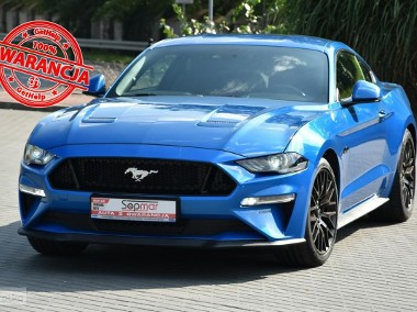 Ford Mustang VI GT 5.0 V8 449KM 2019/20r. Polski SALON B&O Skóra NAVi Kamera LED Mag-1