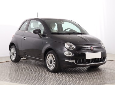 Fiat 500 , Salon Polska, 1. Właściciel, VAT 23%, Skóra, Klima,-1