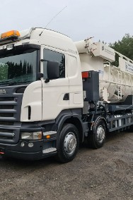Scania R500 V8 Ładowarka próżniowa ssąco-nadmuchowa Naaktgeboren Vacu Koparka ssąca Vacu-press 8000 HEB Hi-Lift wuko Saugbagger-2