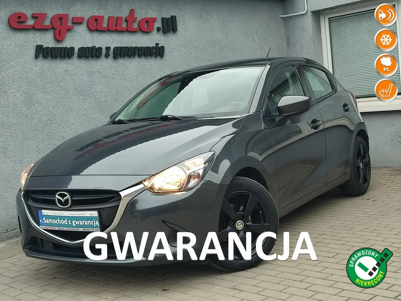 Mazda 2 IV ładna zadbana wyposażenie Gwarancja