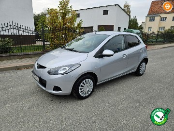 Mazda 2 II Opłacona Zdrowa Zadbana Klima 1 Wł Po Serwisie