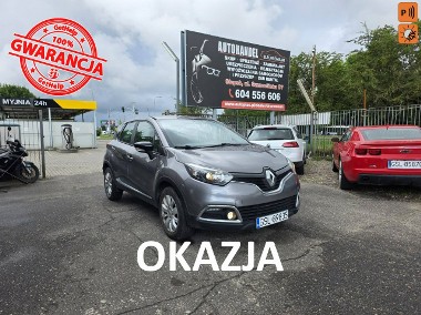 Renault Captur 0.9 TCE 90 KM, Klimatyzacja, Grzane Fotele, Bluetooth, Alufelgi, USB-1