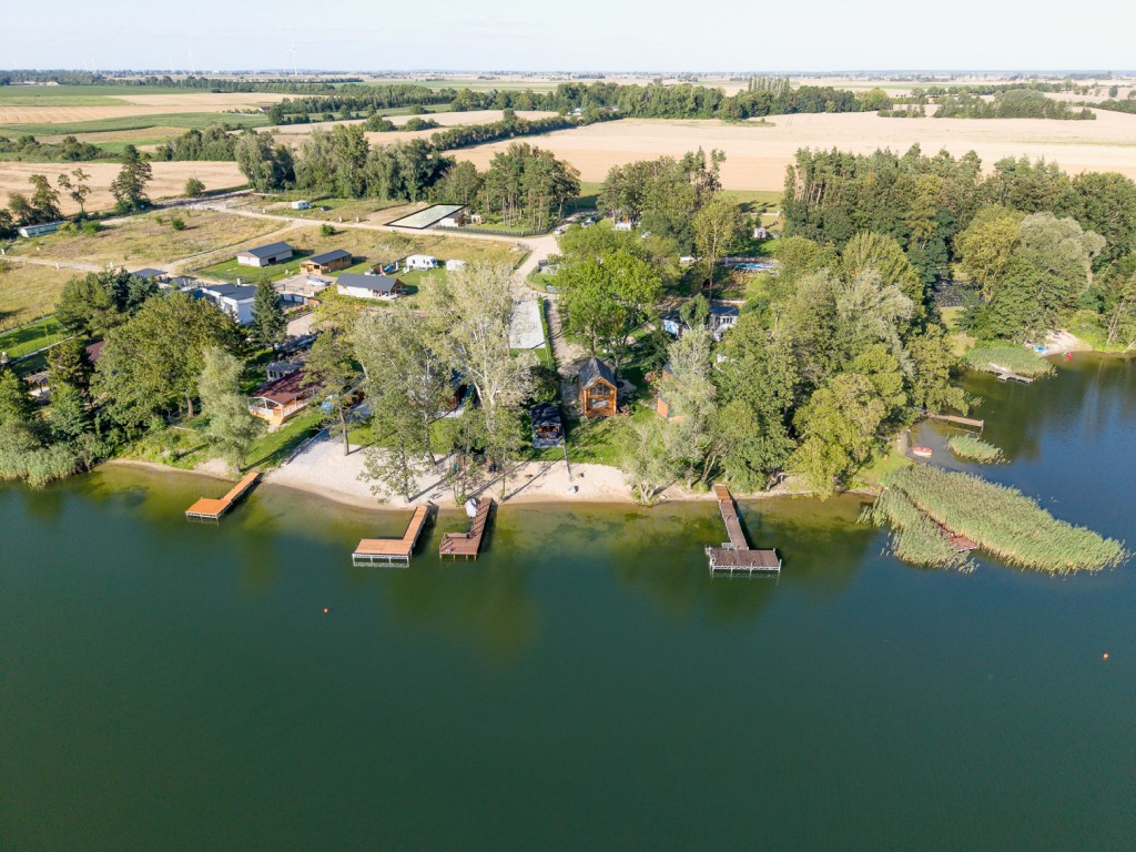 SPRZEDAŻ DZIAŁKI - 545 m², 150 m od Jeziora Wolskiego (Wola, gm. Rogowo) - Widok 2