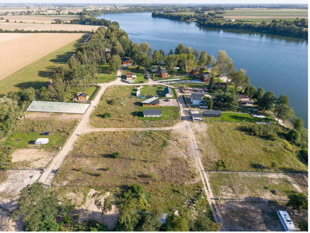 SPRZEDAŻ DZIAŁKI - 545 m², 150 m od Jeziora Wolskiego (Wola, gm. Rogowo) - Widok 5