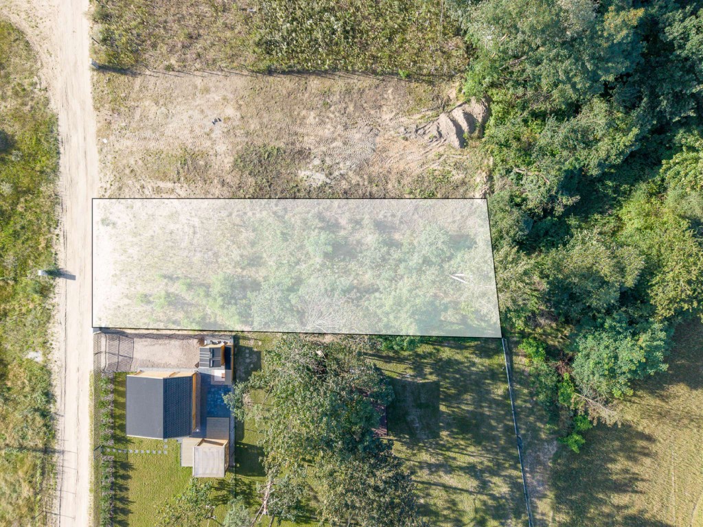 SPRZEDAŻ DZIAŁKI - 545 m², 150 m od Jeziora Wolskiego (Wola, gm. Rogowo) - Widok 6