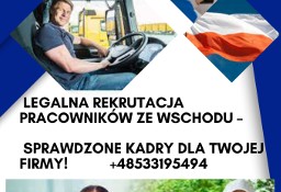 Mamy pracowników ze Wschodu do różnych branż