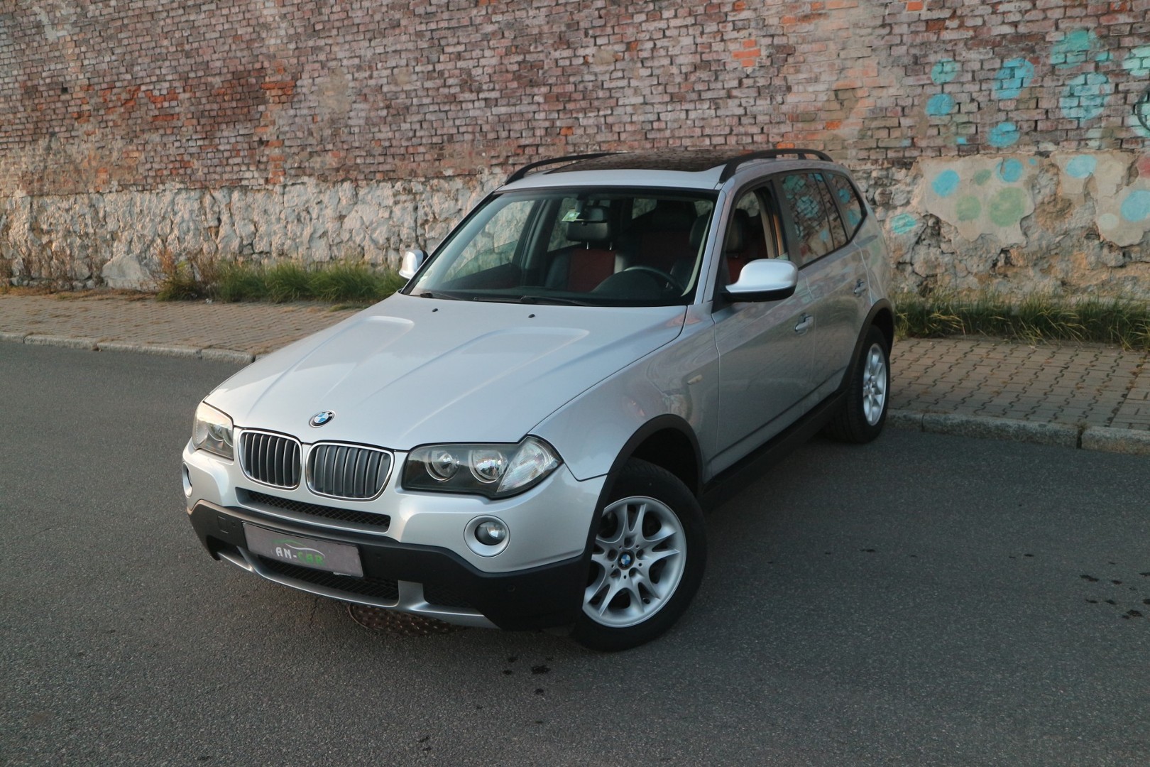 BMW X3 I (E83) xDRIVE18d-Skóra-Panorama-Szyberdach podwójny-Alufelgi